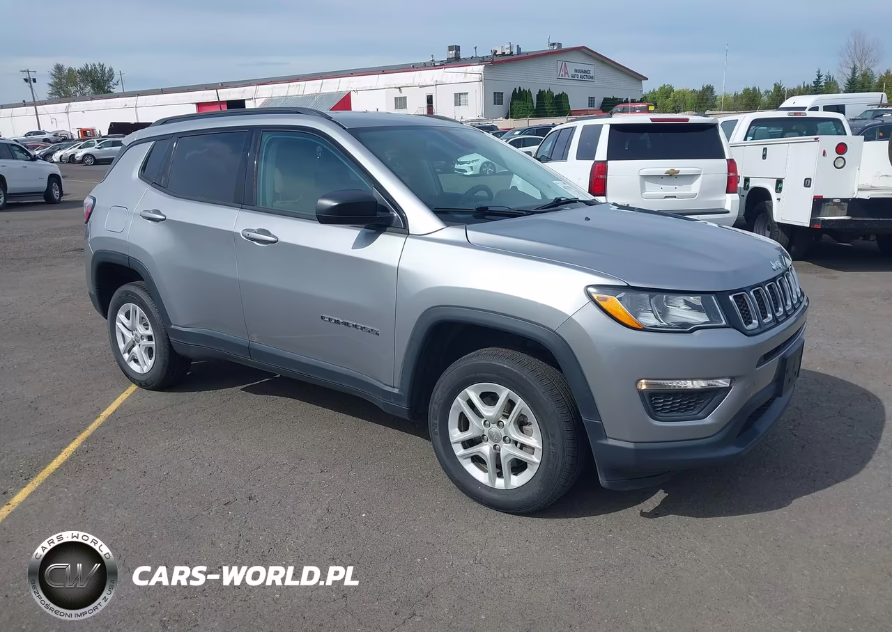 2018 Jeep Compass Sport 4X4 VIN:3C4NJDAB0JT392296 - 1