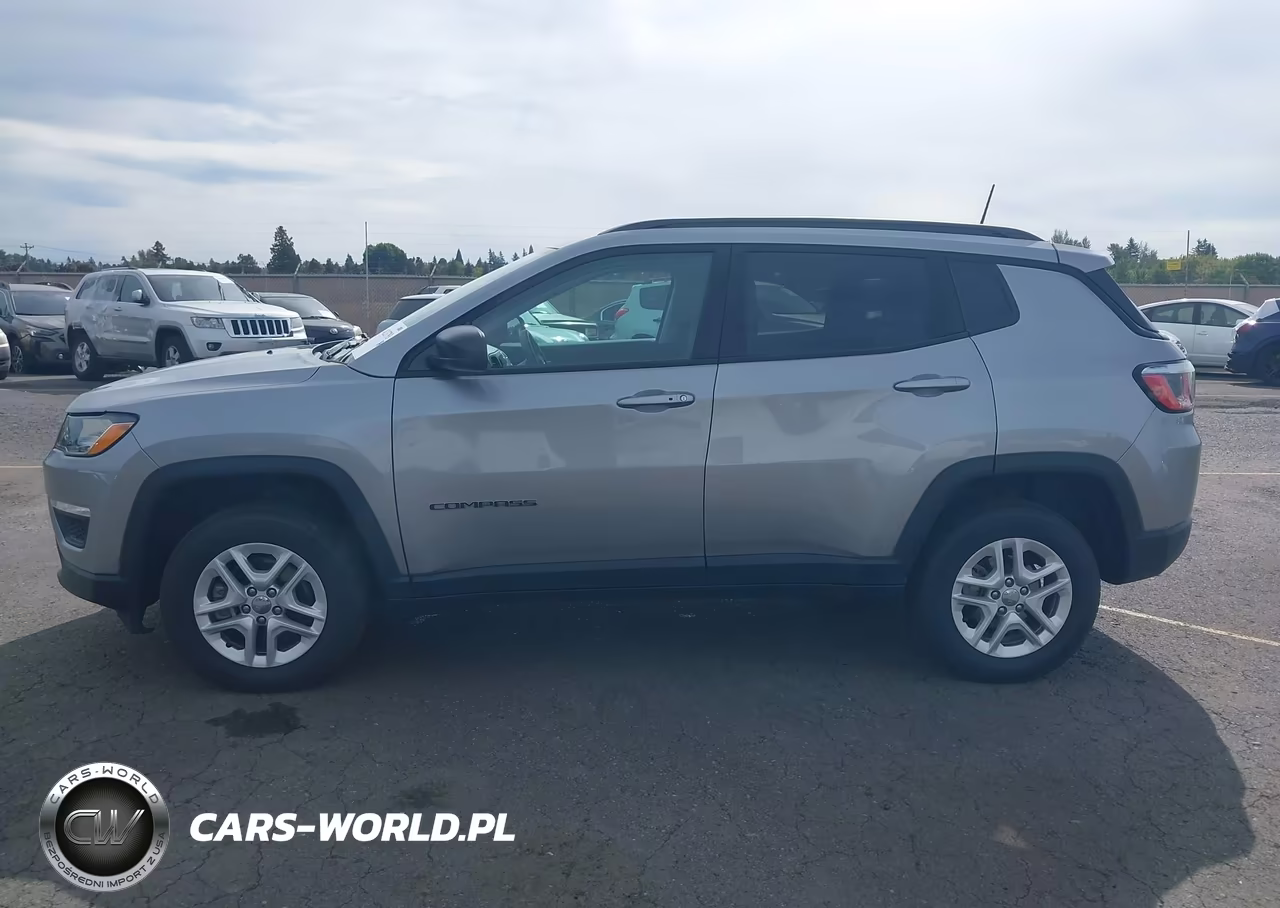 2018 Jeep Compass Sport 4X4 VIN:3C4NJDAB0JT392296 - 14