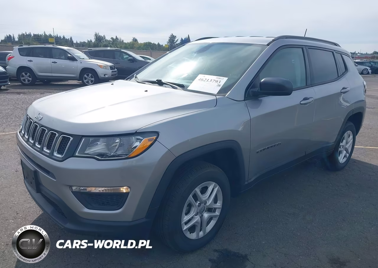 2018 Jeep Compass Sport 4X4 VIN:3C4NJDAB0JT392296 - 2