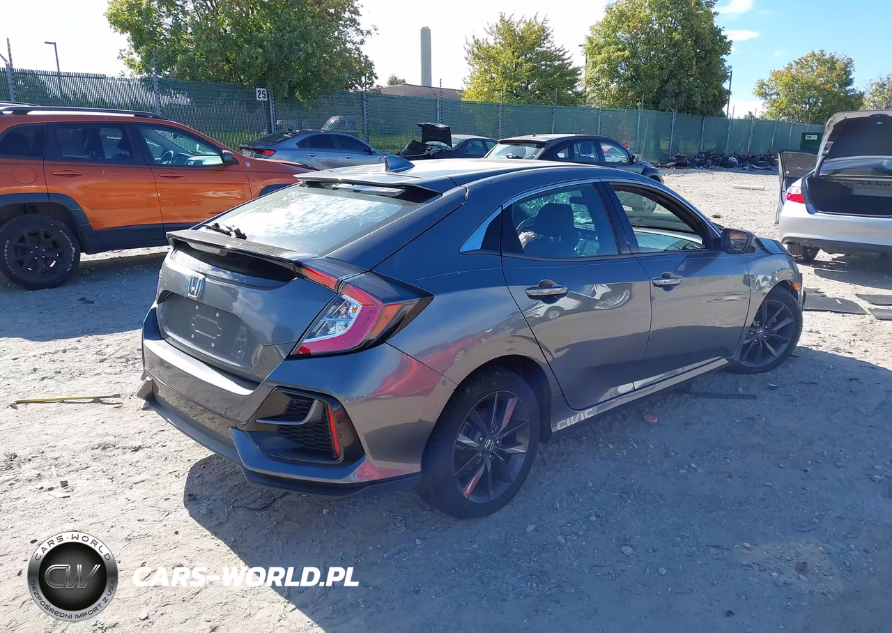 2020 Honda Civic Ex VIN:SHHFK7H61LU407884 - 4