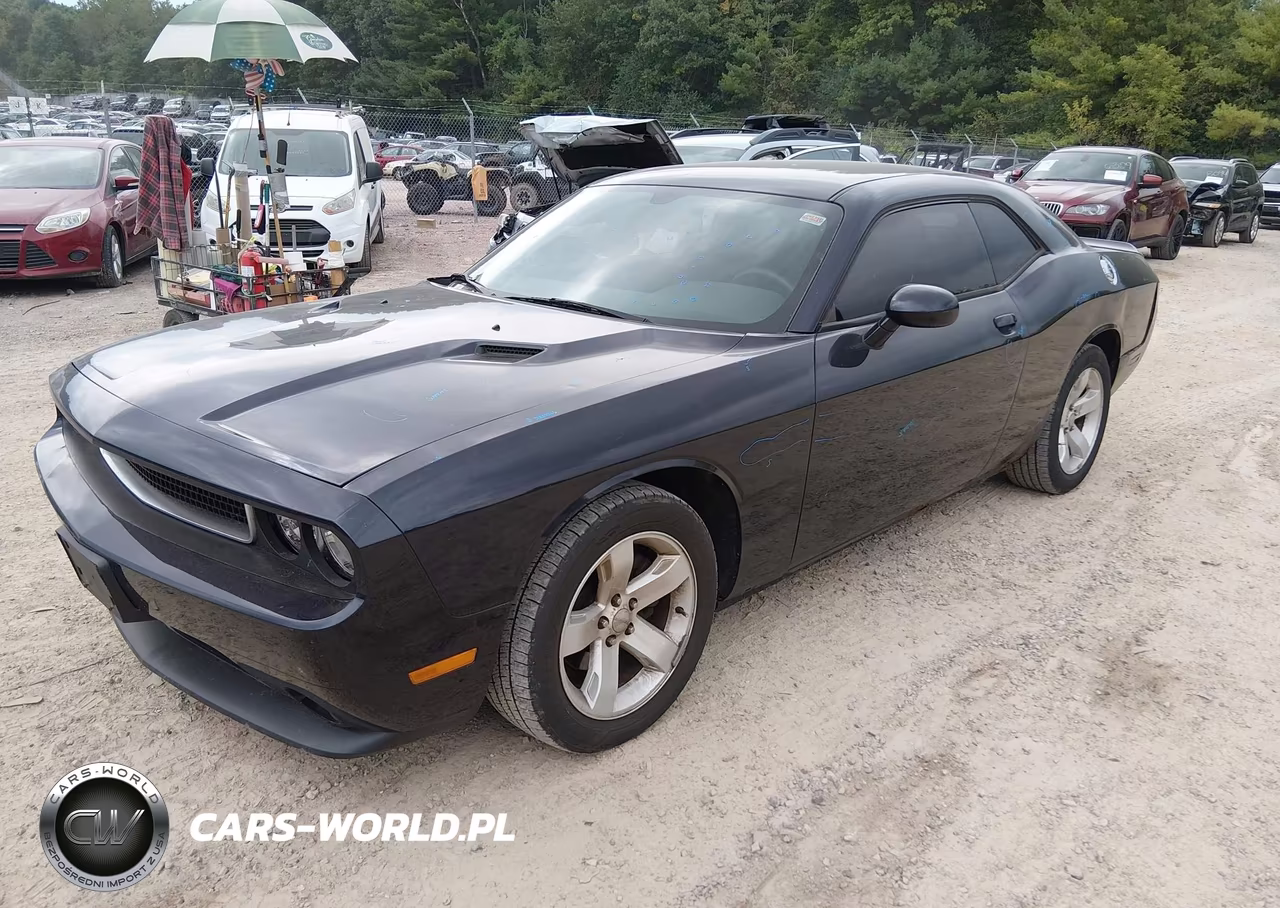 2012 Dodge Challenger Sxt VIN:2C3CDYAG9CH167702 - 2