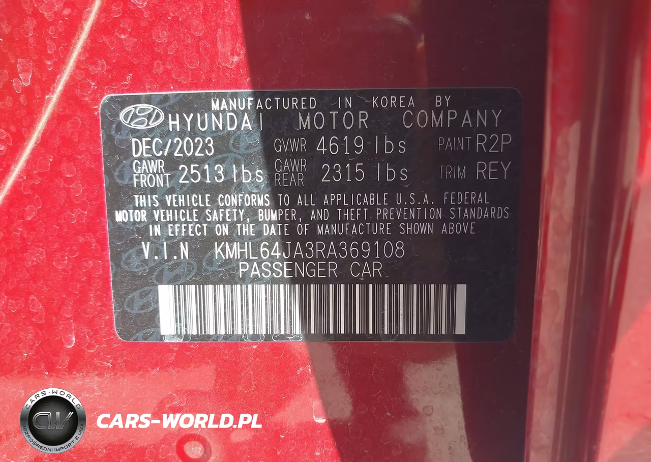 2024 Hyundai Sonata Sel VIN:KMHL64JA3RA369108 - 9