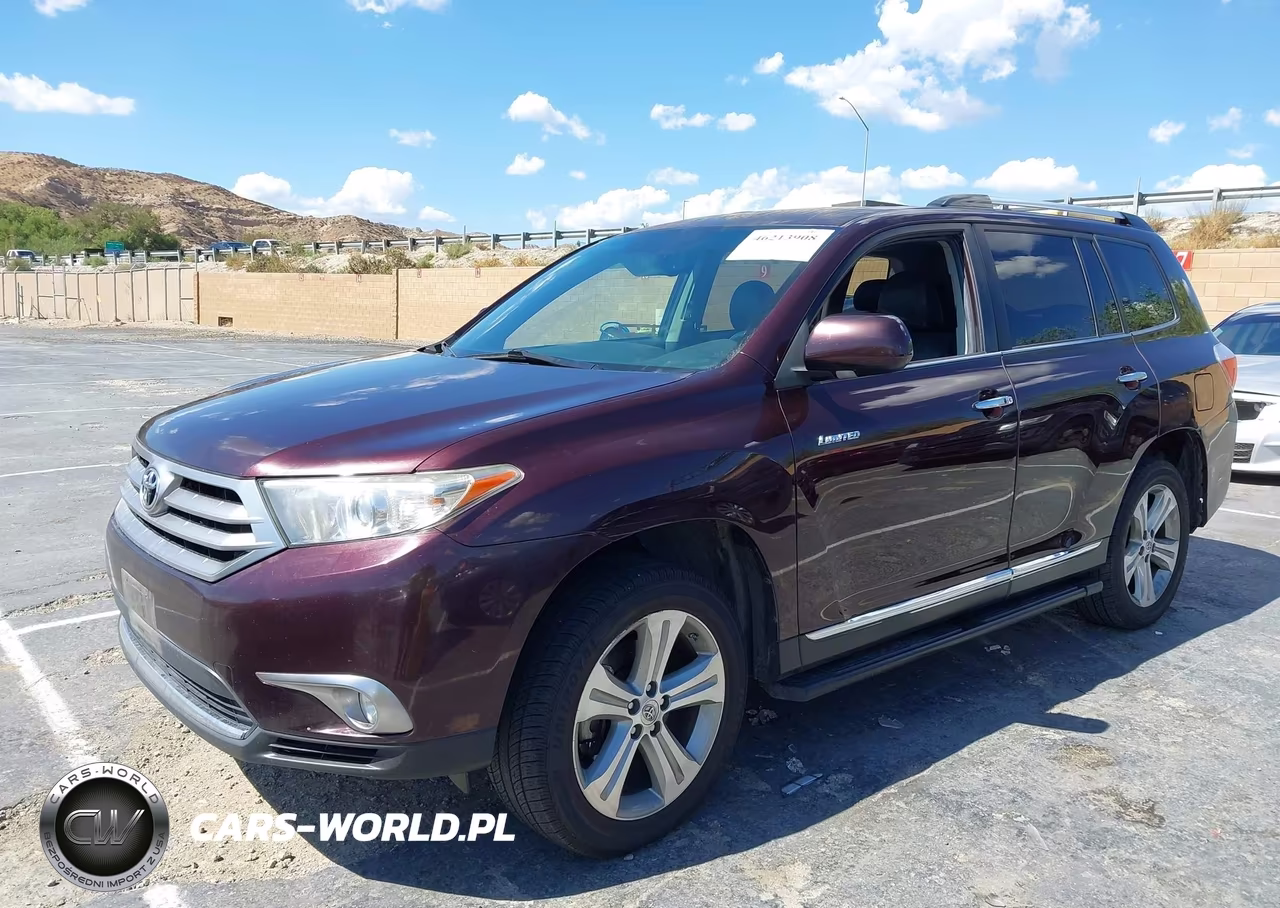 2012 Toyota Highlander Limited V6 VIN:5TDYK3EH4CS066419 - 2