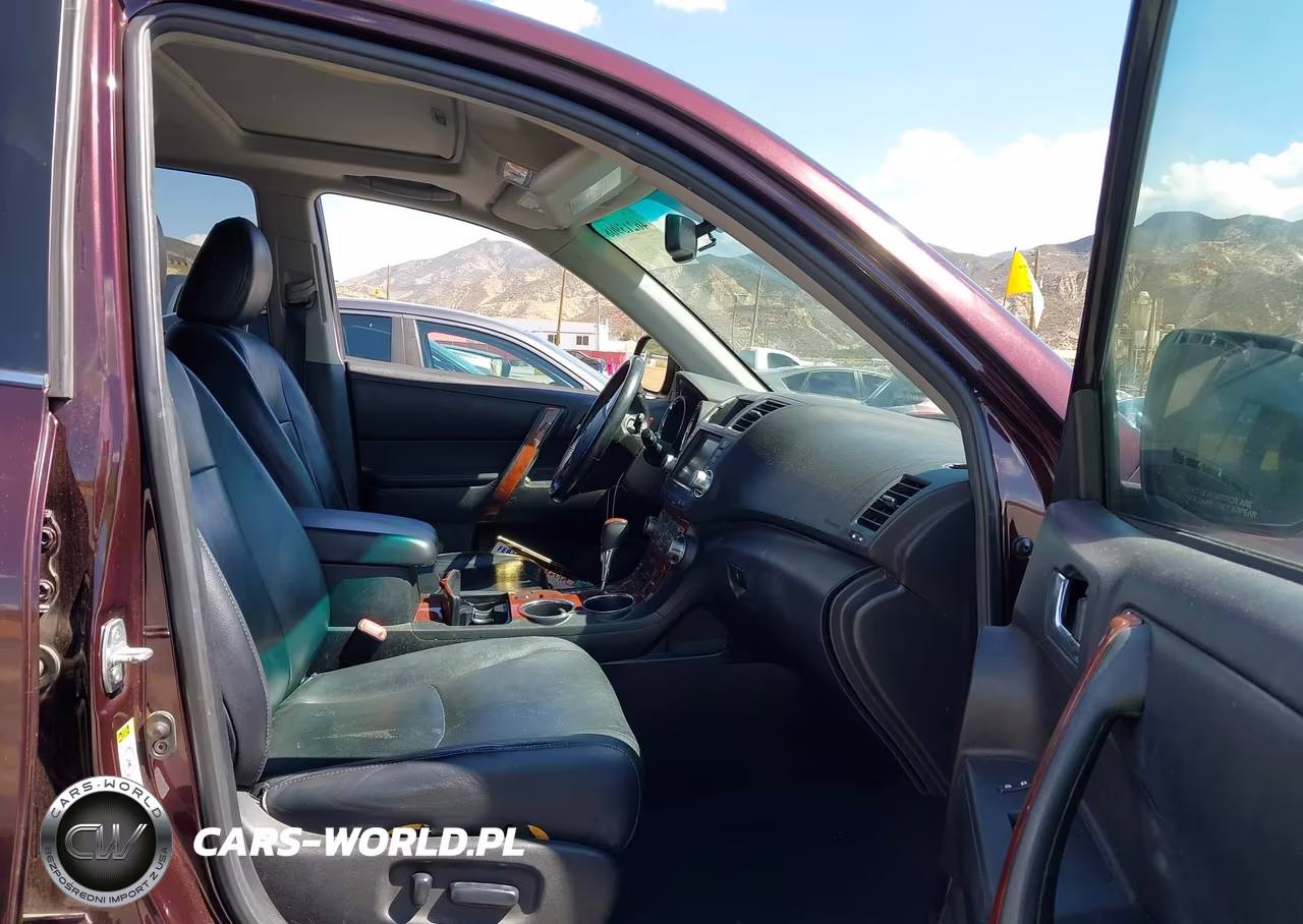 2012 Toyota Highlander Limited V6 VIN:5TDYK3EH4CS066419 - 5