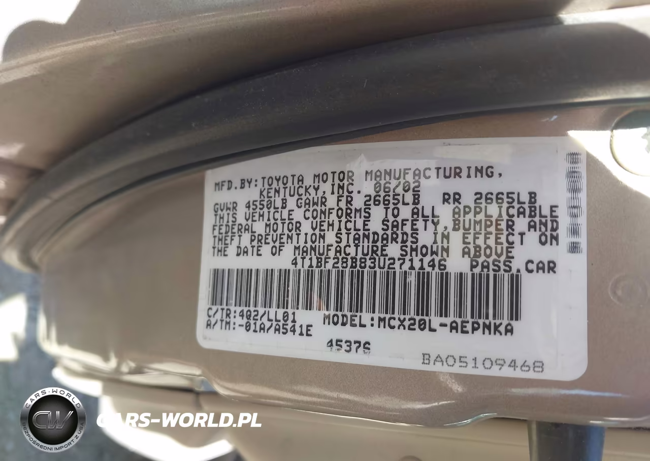 2003 Toyota Avalon Xl VIN:4T1BF28B83U271146 - 9