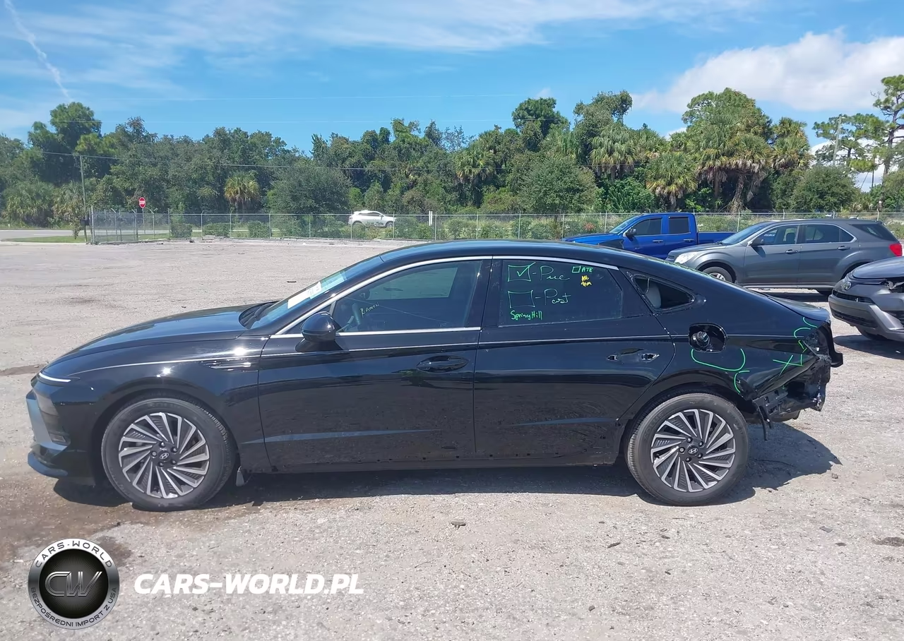 2025 Hyundai Sonata Hybrid Sel VIN:KMHL34JJ7SA128330 - 14
