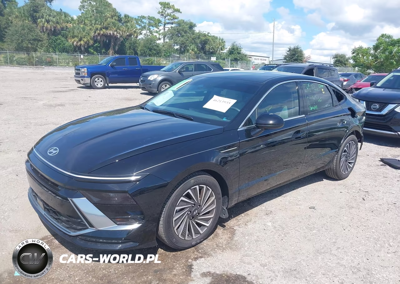 2025 Hyundai Sonata Hybrid Sel VIN:KMHL34JJ7SA128330 - 2