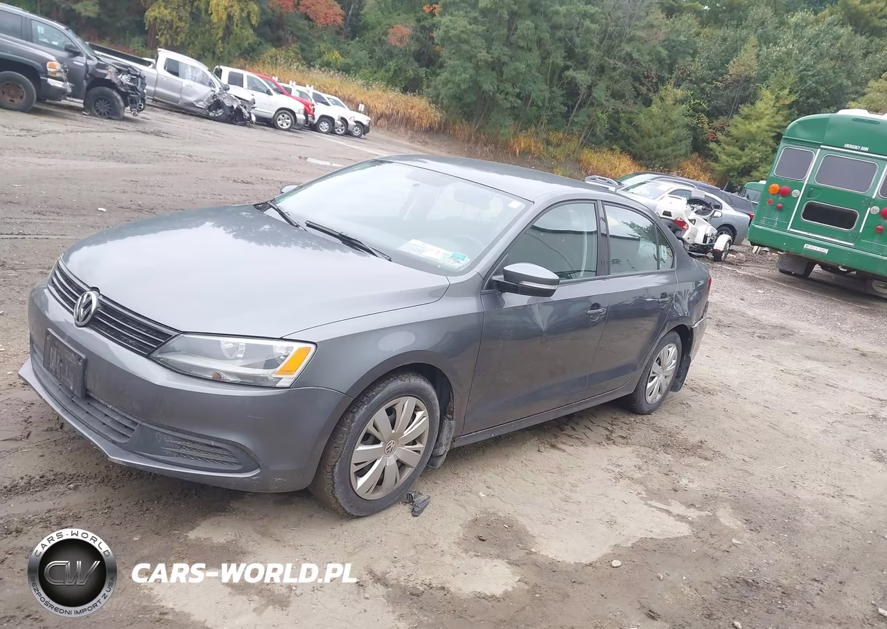 2011 Volkswagen Jetta 2.5L Se VIN:3VWBZ7AJ8BM112430 - 2
