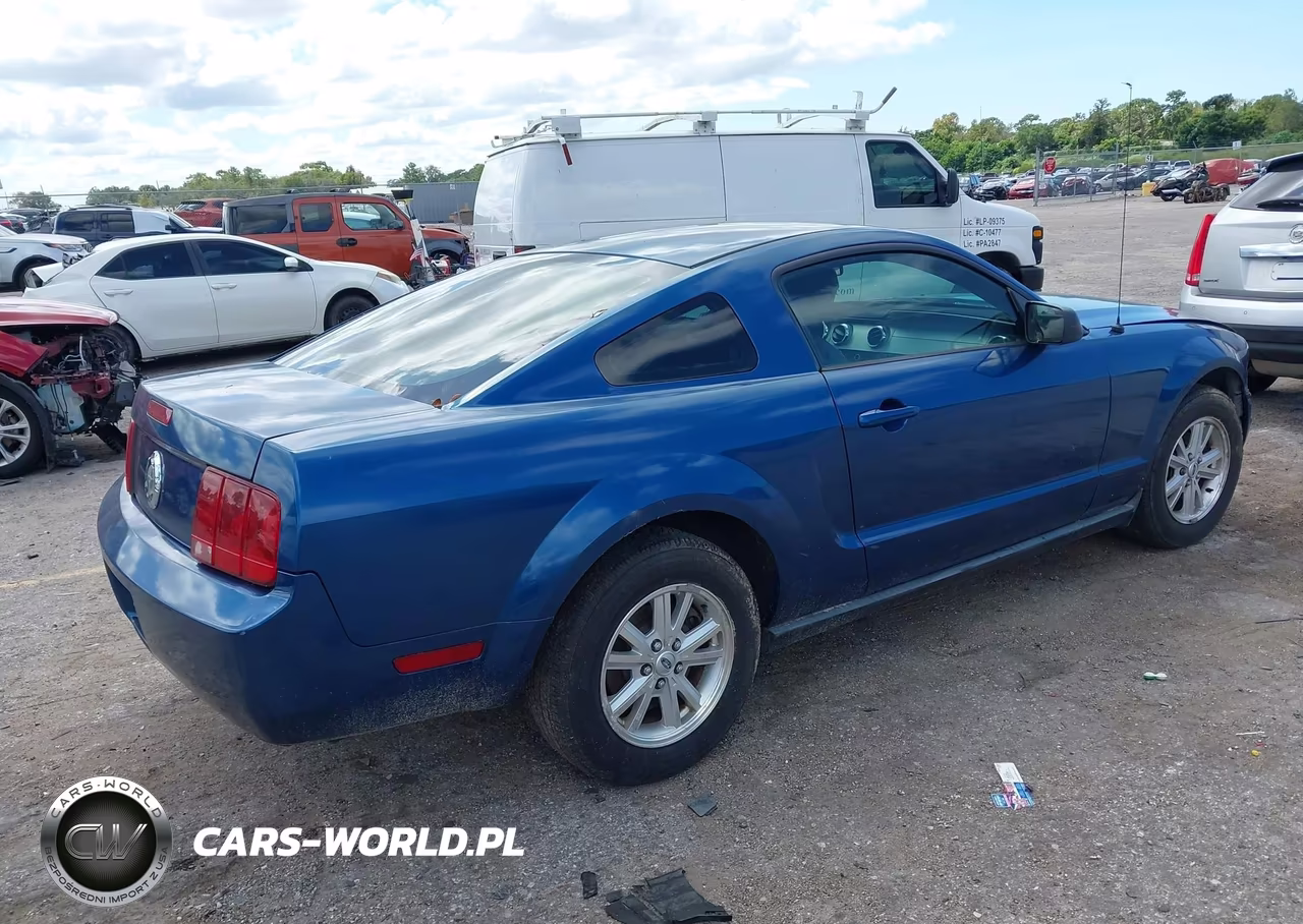 2007 Ford Mustang V6 Deluxe-V6 Premium VIN:1ZVFT80N675196886 - 4