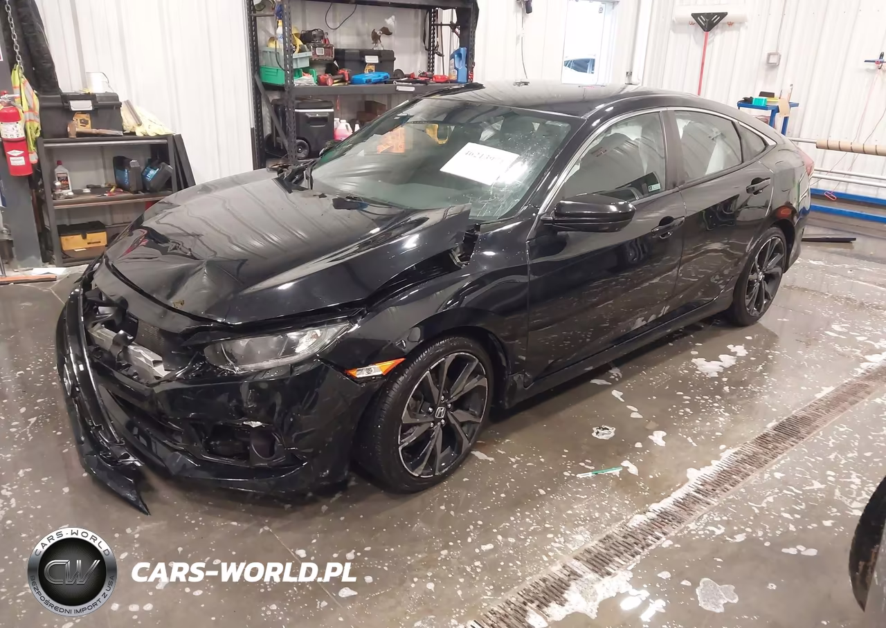 2020 Honda Civic Sport VIN:19XFC2F81LE004662 - 2