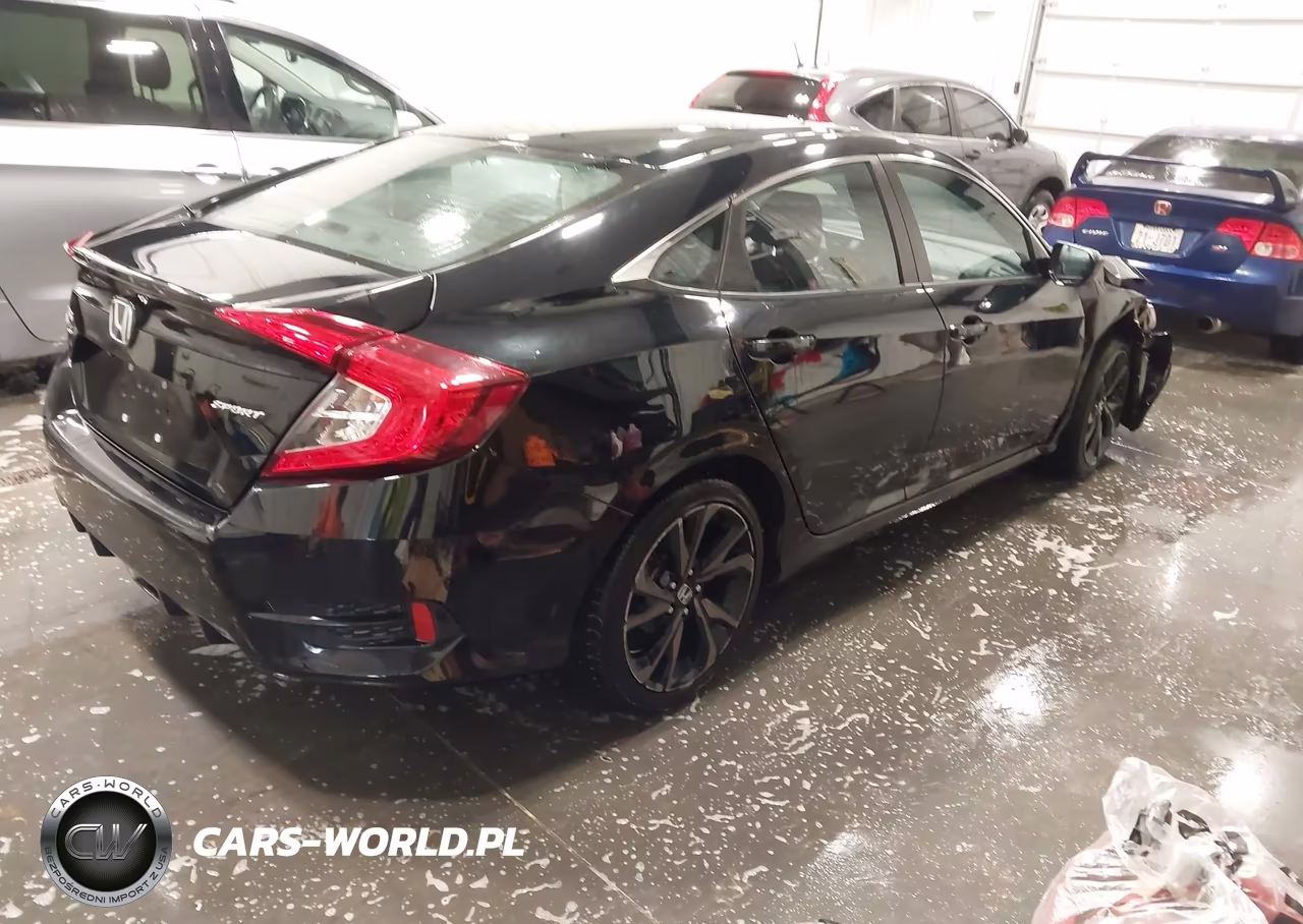 2020 Honda Civic Sport VIN:19XFC2F81LE004662 - 4