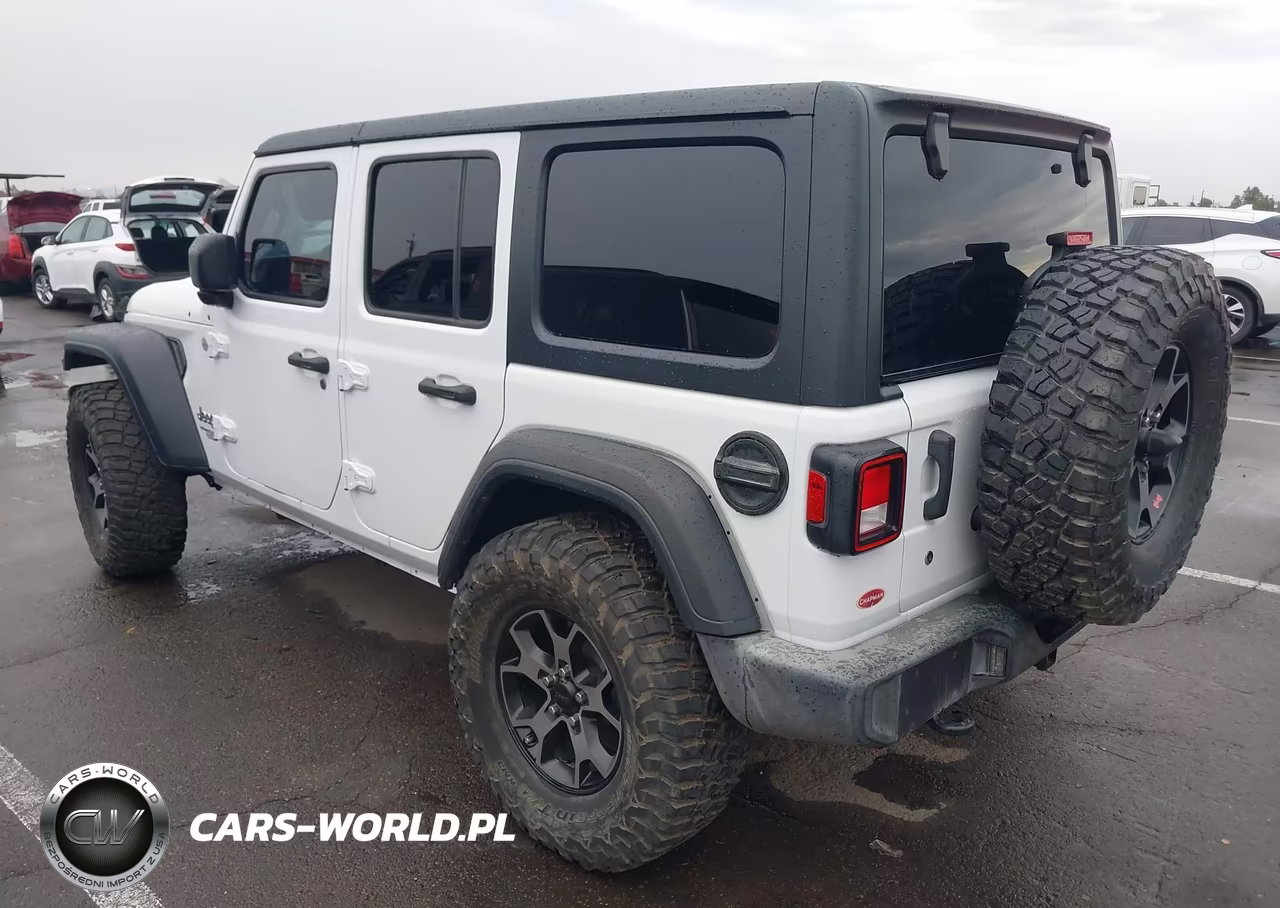 2019 Jeep Wrangler Unlimited Sport S 4X4 VIN:1C4HJXDG0KW557636 - 3