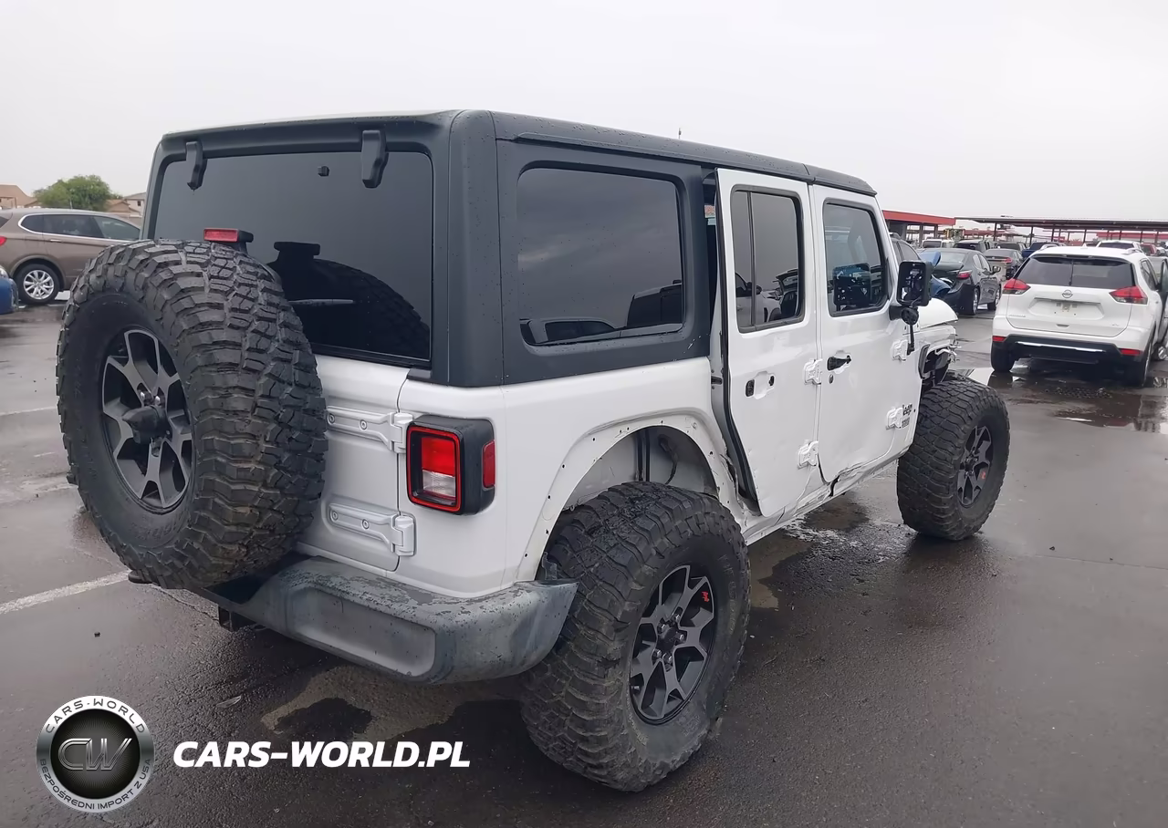 2019 Jeep Wrangler Unlimited Sport S 4X4 VIN:1C4HJXDG0KW557636 - 4