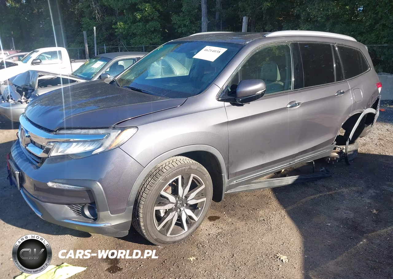 2021 Honda Piloto Awd Touring 8 Passenger VIN:5FNYF6H97MB055219 - 2