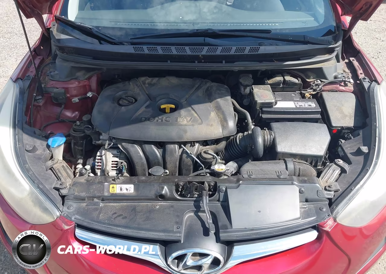2015 Hyundai Elantra Se VIN:5NPDH4AE0FH569521 - 10