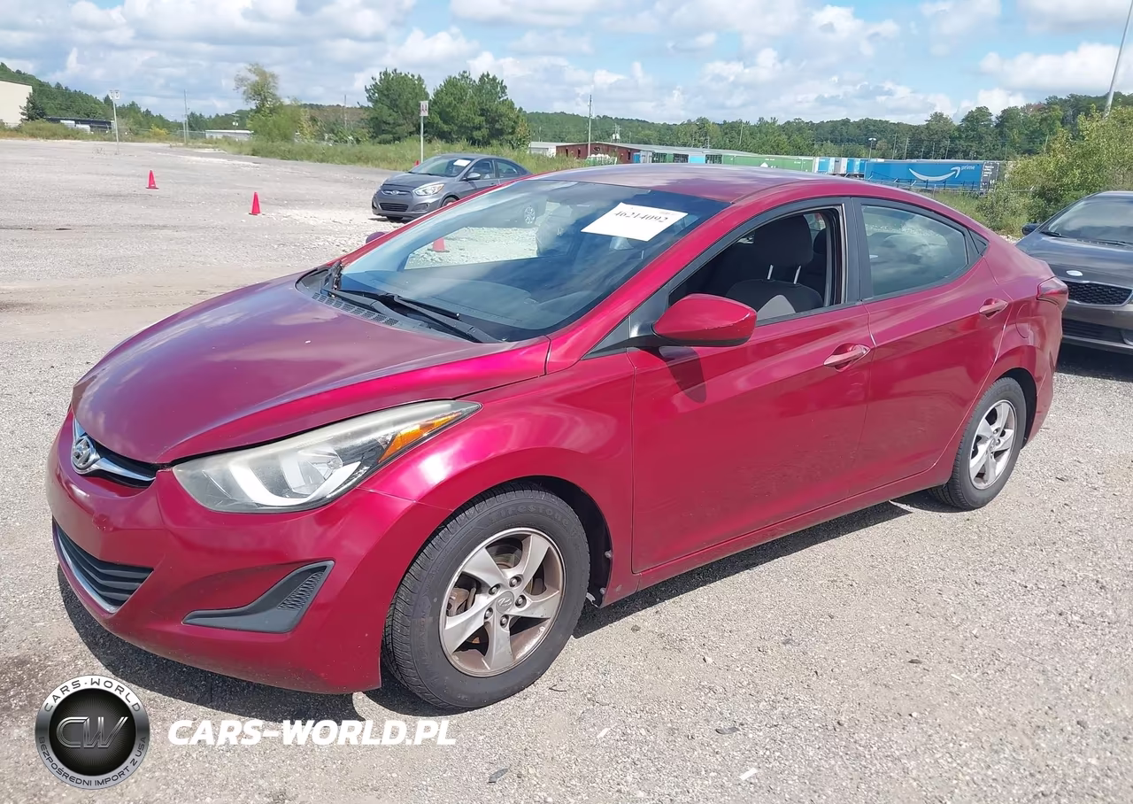 2015 Hyundai Elantra Se VIN:5NPDH4AE0FH569521 - 2