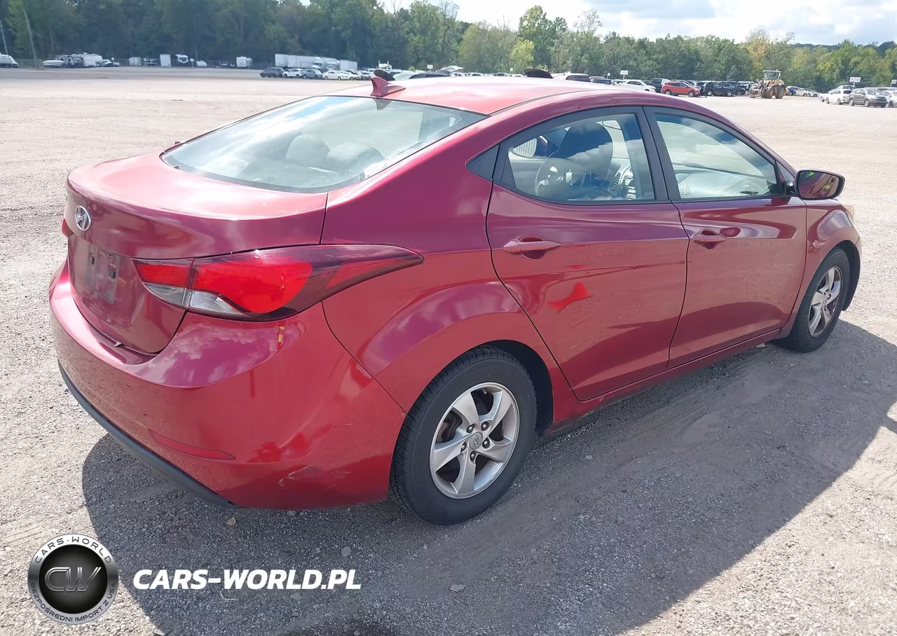 2015 Hyundai Elantra Se VIN:5NPDH4AE0FH569521 - 4