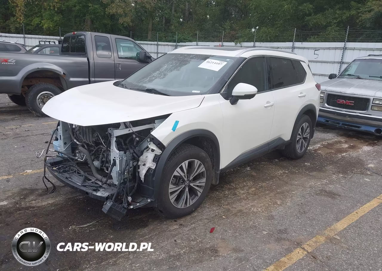 2021 Nissan Rogue Sv Intelligent Awd VIN:JN8AT3BB1MW229595 - 2