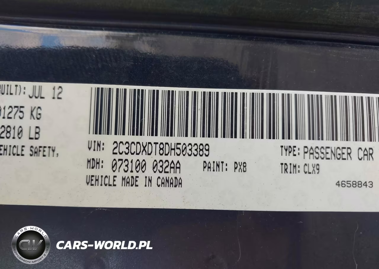 2013 Dodge Charger R-T Max VIN:2C3CDXDT8DH503389 - 9