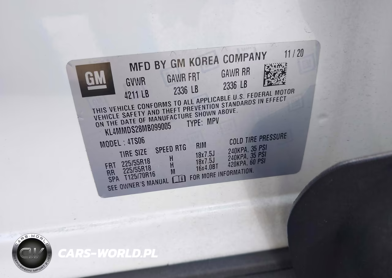 2021 Buick Encore Gx Fwd Select VIN:KL4MMDS28MB099005 - 9