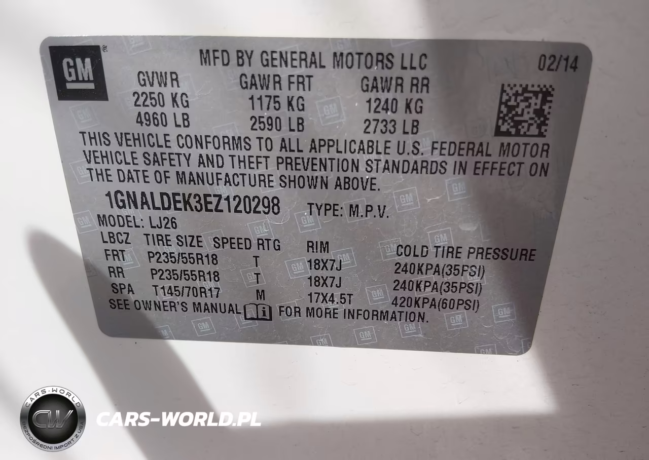 2014 Chevrolet Equinox Ltz VIN:1GNALDEK3EZ120298 - 9