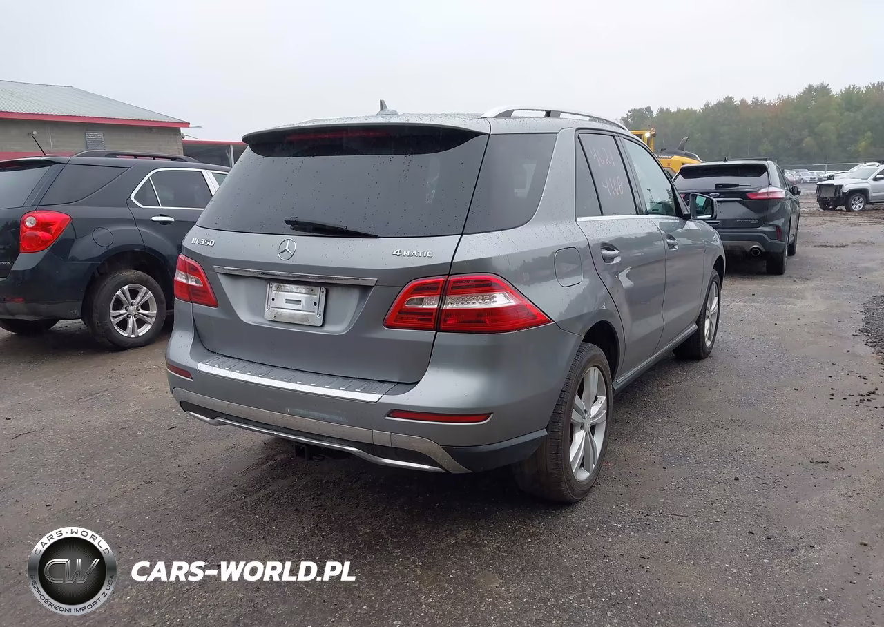 2013 Mercedes-Benz Ml 350 4Matic VIN:4JGDA5HBXDA192363 - 4