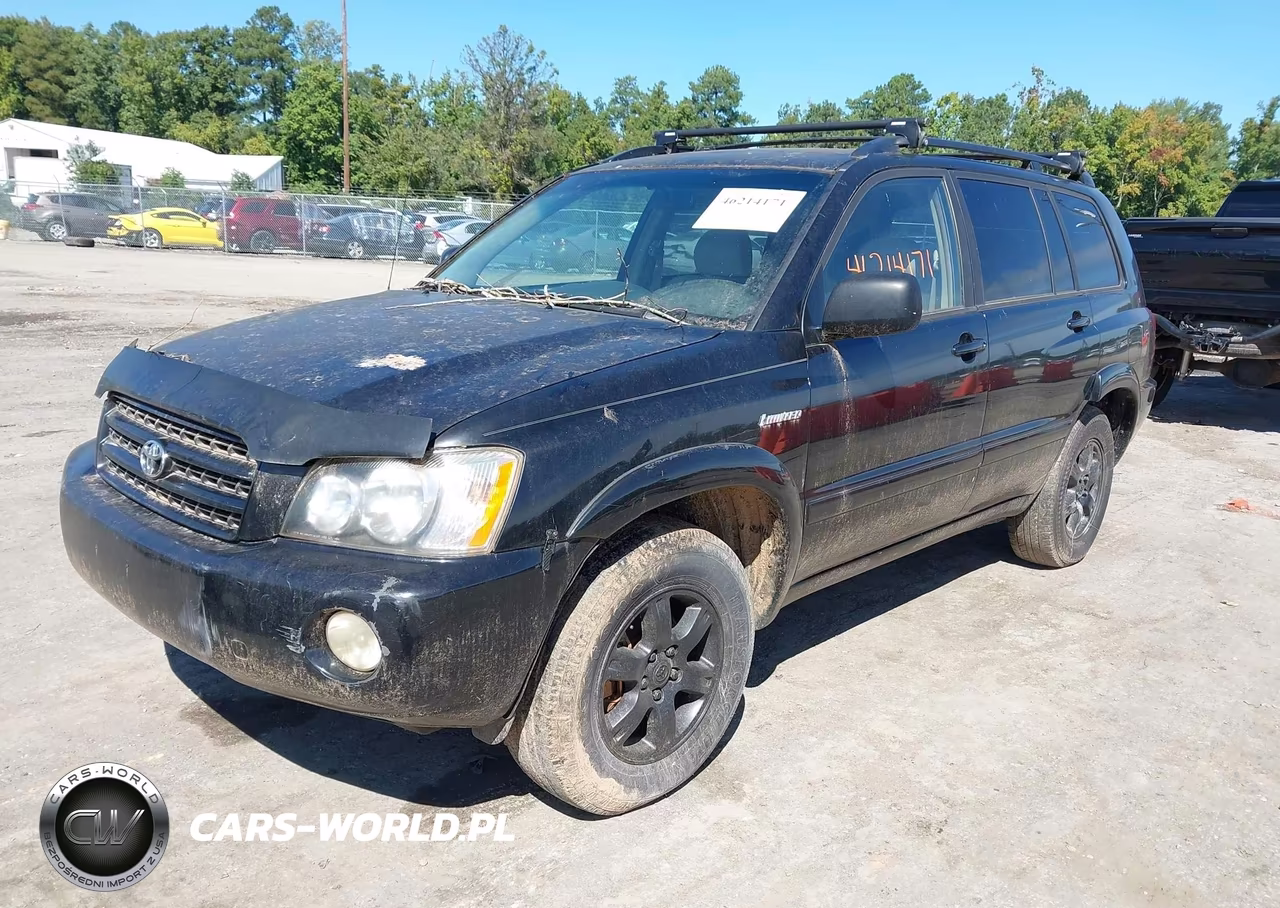 2001 Toyota Highlander V6 VIN:JTEGF21A710020386 - 2