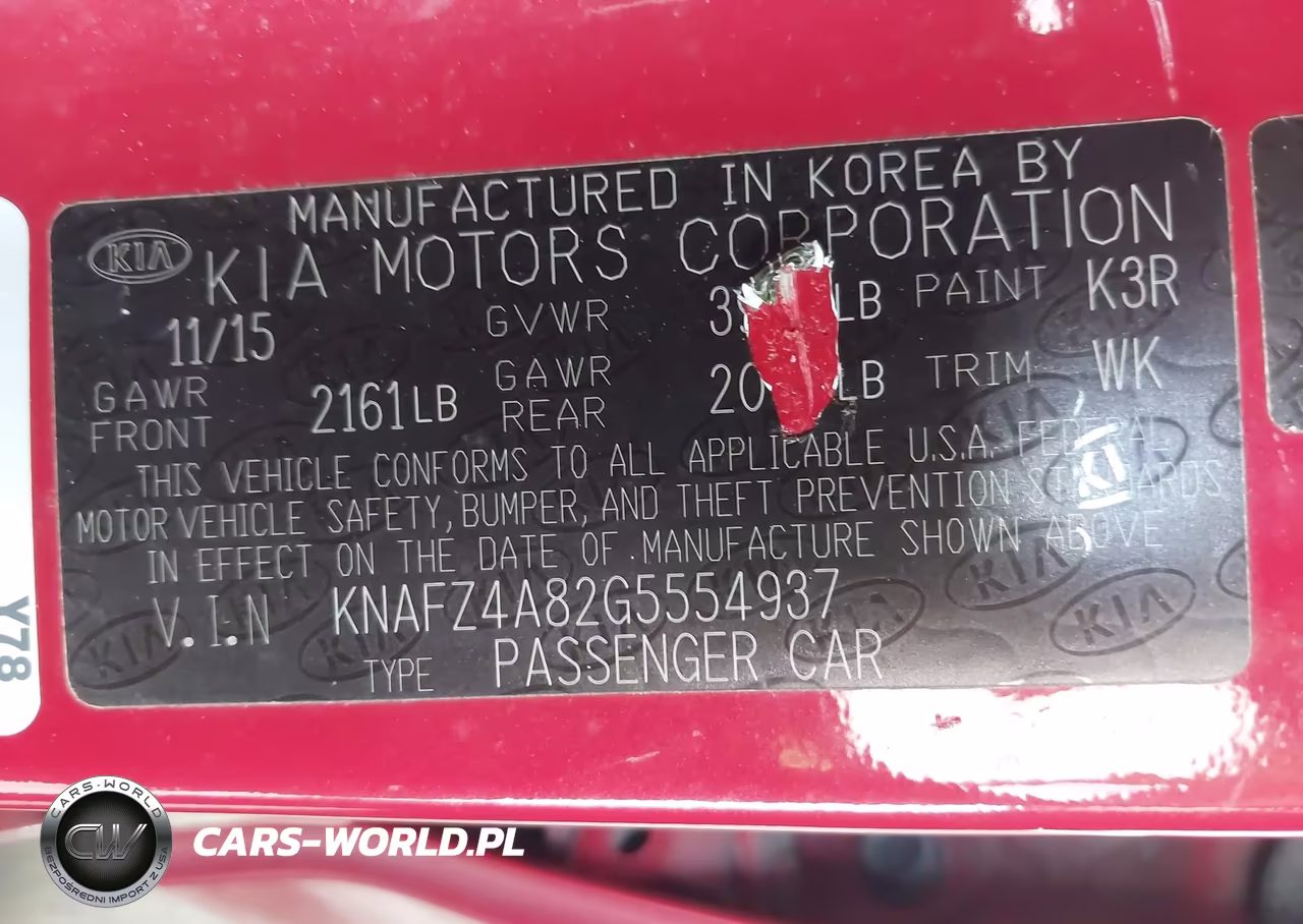 2016 Kia Forte Ex VIN:KNAFZ4A82G5554937 - 9