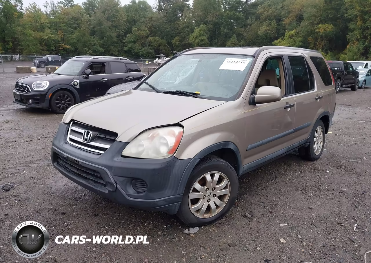 2005 Honda Cr-V Ex VIN:SHSRD78895U314438 - 2