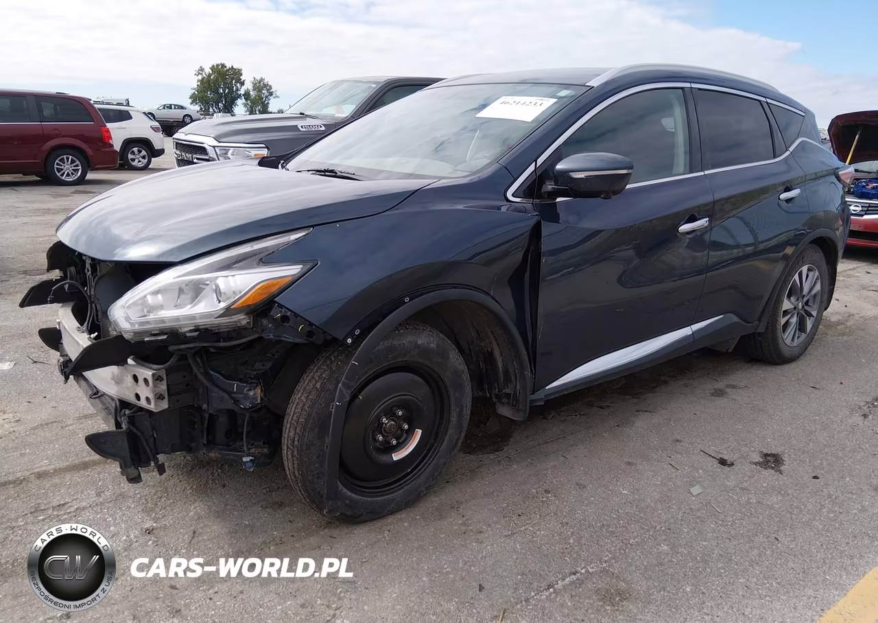2015 Nissan Murano Sl VIN:5N1AZ2MH3FN237529 - 2