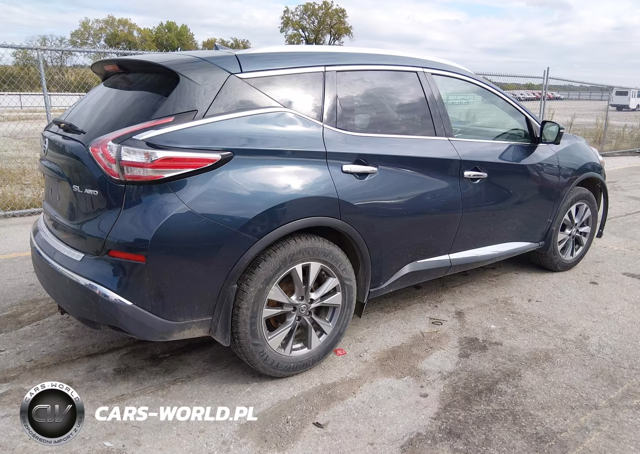 2015 Nissan Murano Sl VIN:5N1AZ2MH3FN237529 - 4