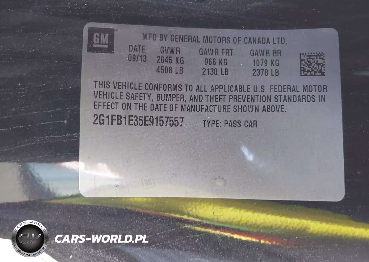 2014 Chevrolet Camaro 1Lt VIN:2G1FB1E35E9157557 - 9