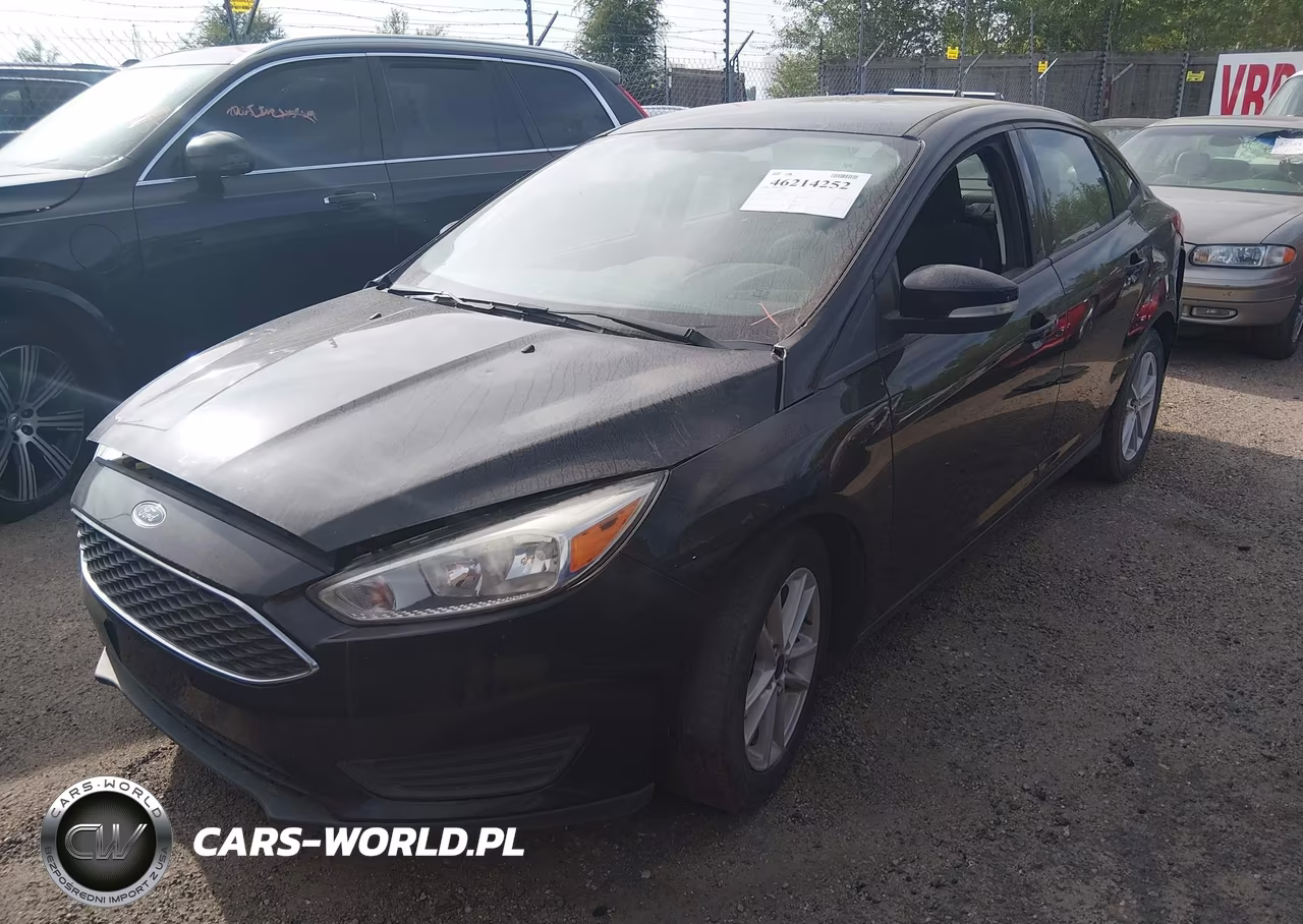 2017 Ford Focus Se VIN:1FADP3F28HL347955 - 2