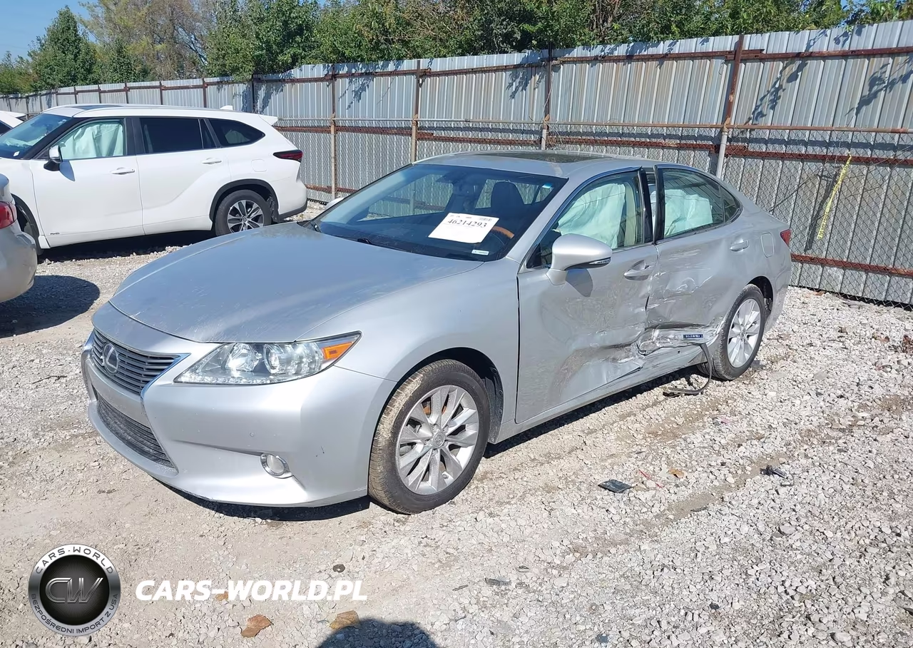 2013 Lexus Es 300H VIN:JTHBW1GG7D2008704 - 2