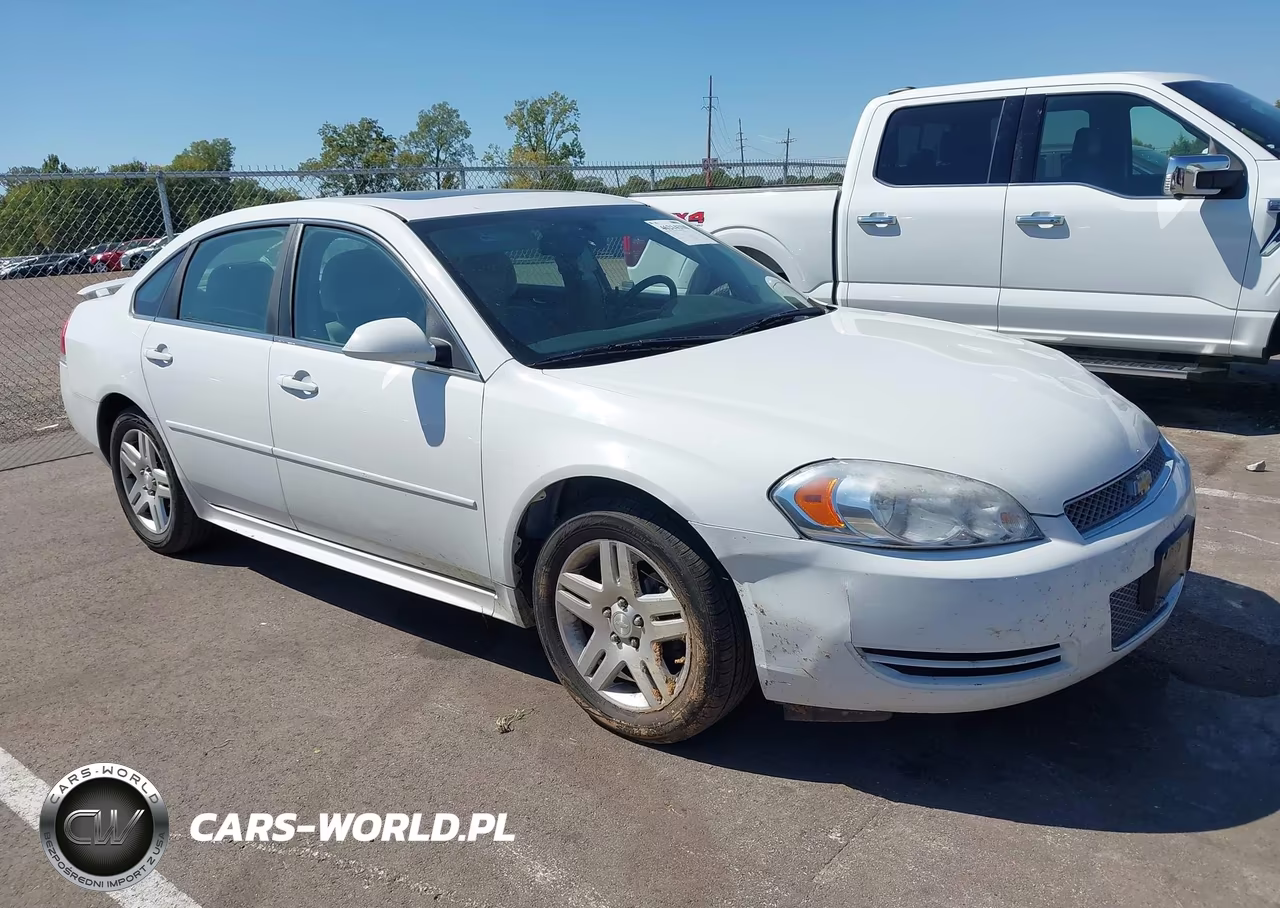 2012 Chevrolet Impala Lt VIN:2G1WG5E39C1154617 - 1