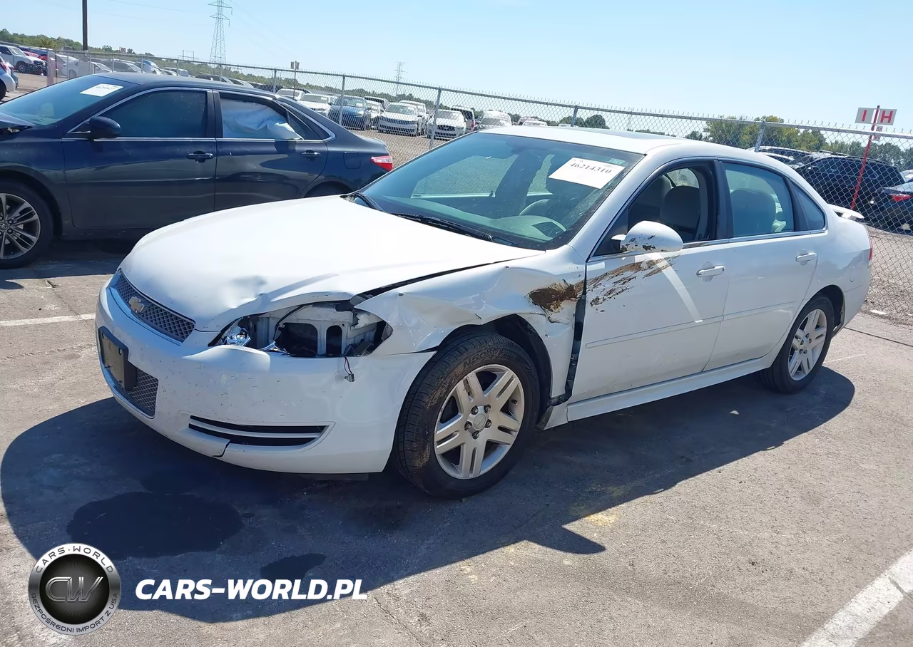 2012 Chevrolet Impala Lt VIN:2G1WG5E39C1154617 - 2