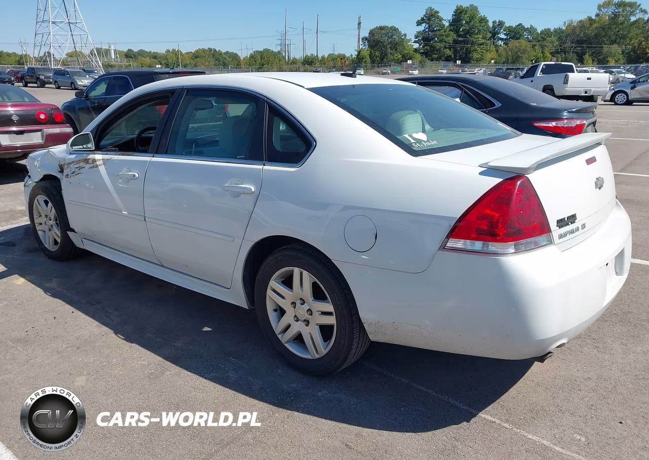 2012 Chevrolet Impala Lt VIN:2G1WG5E39C1154617 - 3