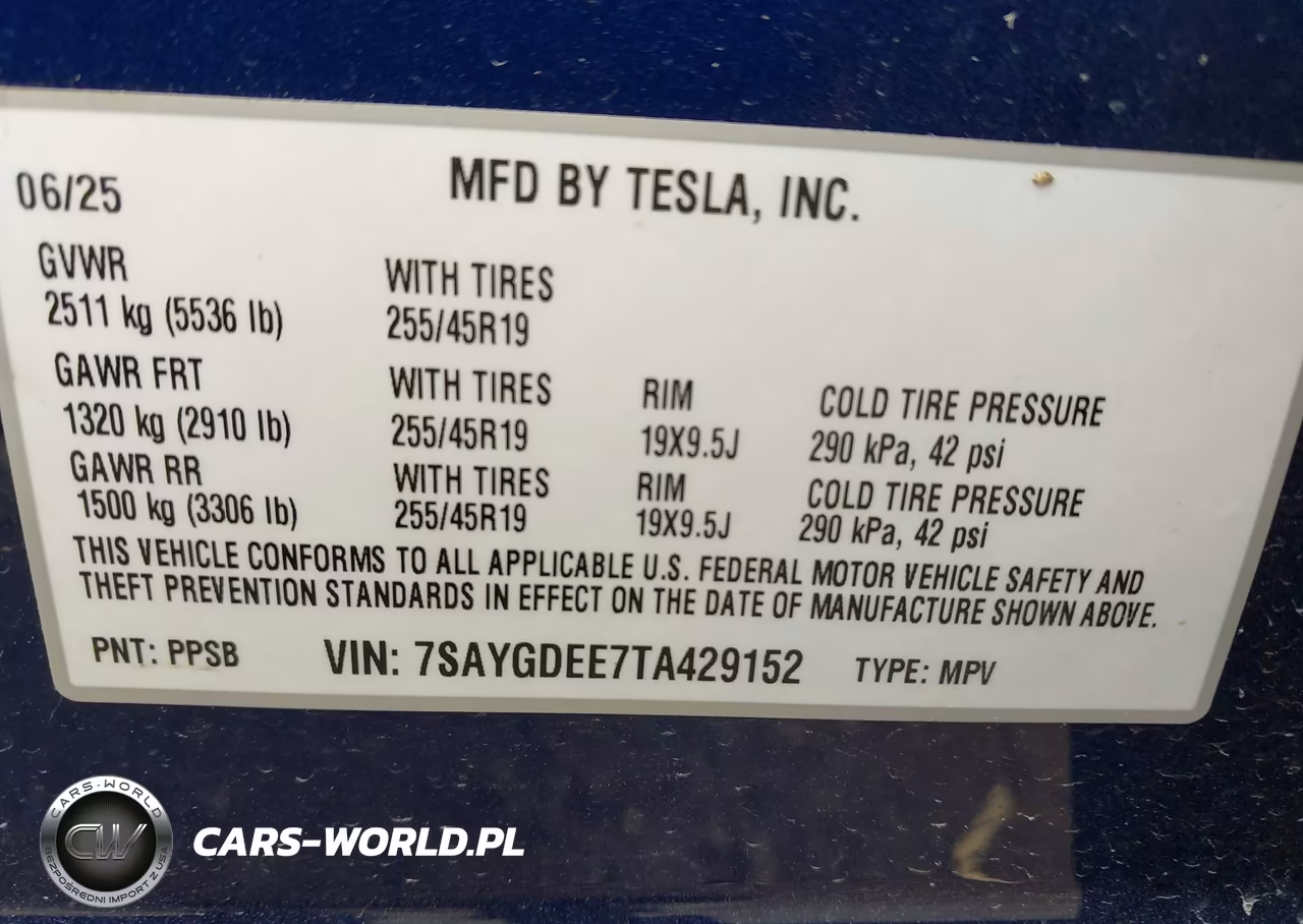 2026 Tesla Model Y All-Wheel Drive-Long Range Launch Series-Premium All-Wheel Drive VIN:7SAYGDEE7TA429152 - 9