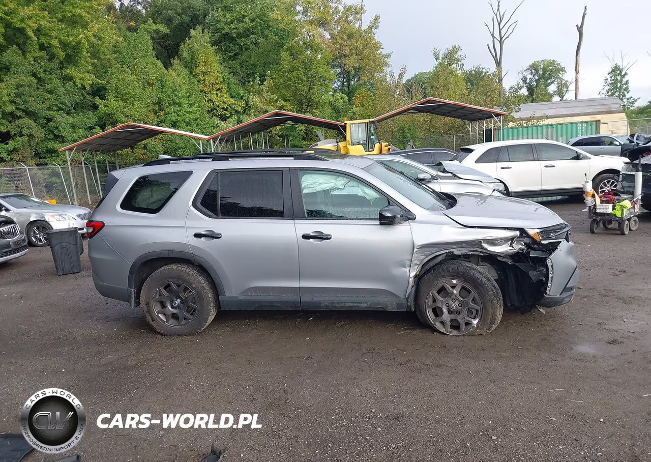 2025 Honda Pilot Trailsport VIN:5FNYG1H60SB018371 - 14