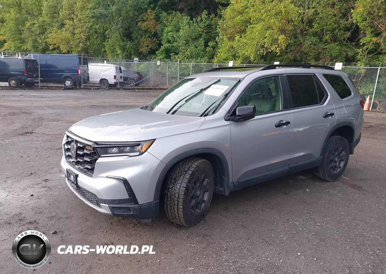 2025 Honda Pilot Trailsport VIN:5FNYG1H60SB018371 - 2