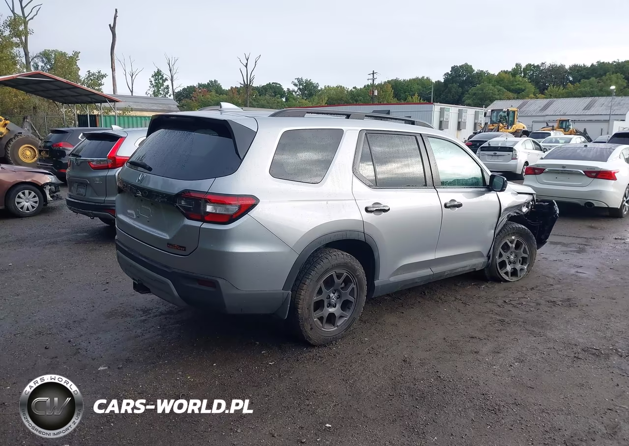 2025 Honda Pilot Trailsport VIN:5FNYG1H60SB018371 - 4