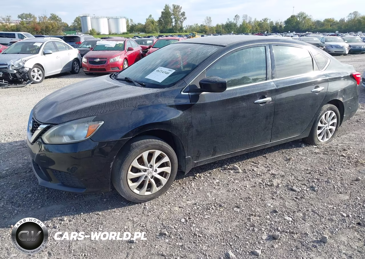 2018 Nissan Sentra Sv VIN:3N1AB7AP4JL622272 - 2