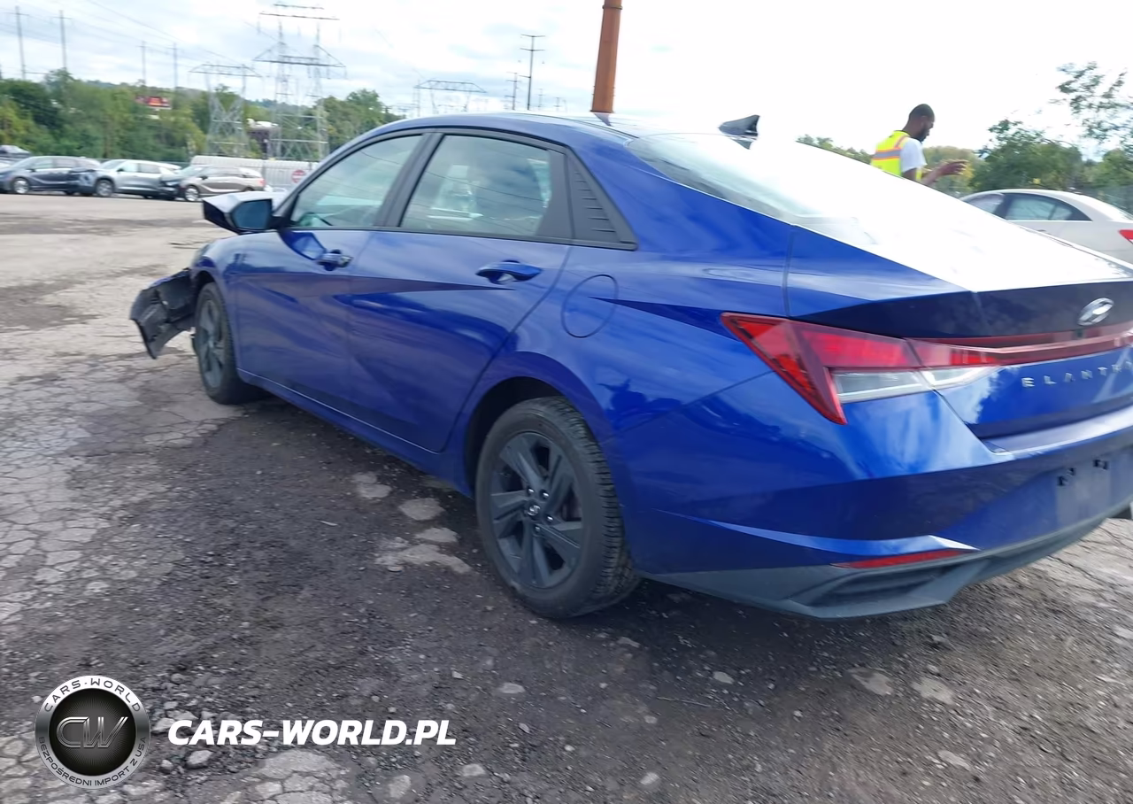 2021 Hyundai Elantra Sel VIN:KMHLS4AG4MU117200 - 3
