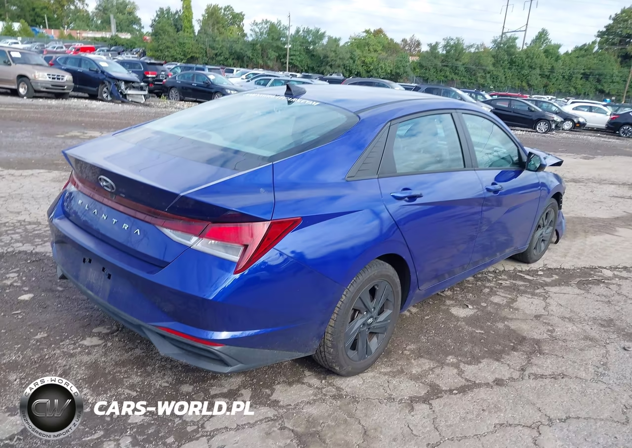 2021 Hyundai Elantra Sel VIN:KMHLS4AG4MU117200 - 4