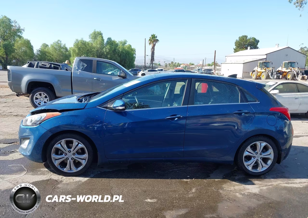 2014 Hyundai Elantra Gt VIN:KMHD35LH6EU200156 - 14