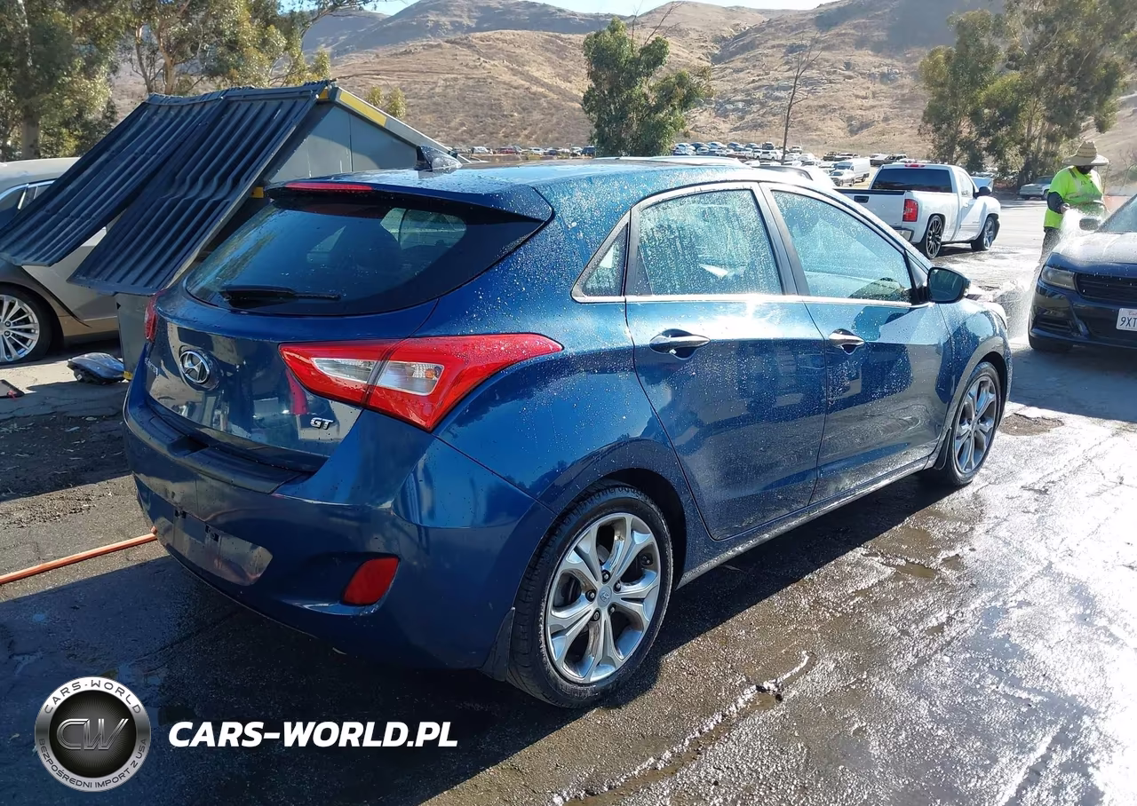 2014 Hyundai Elantra Gt VIN:KMHD35LH6EU200156 - 4