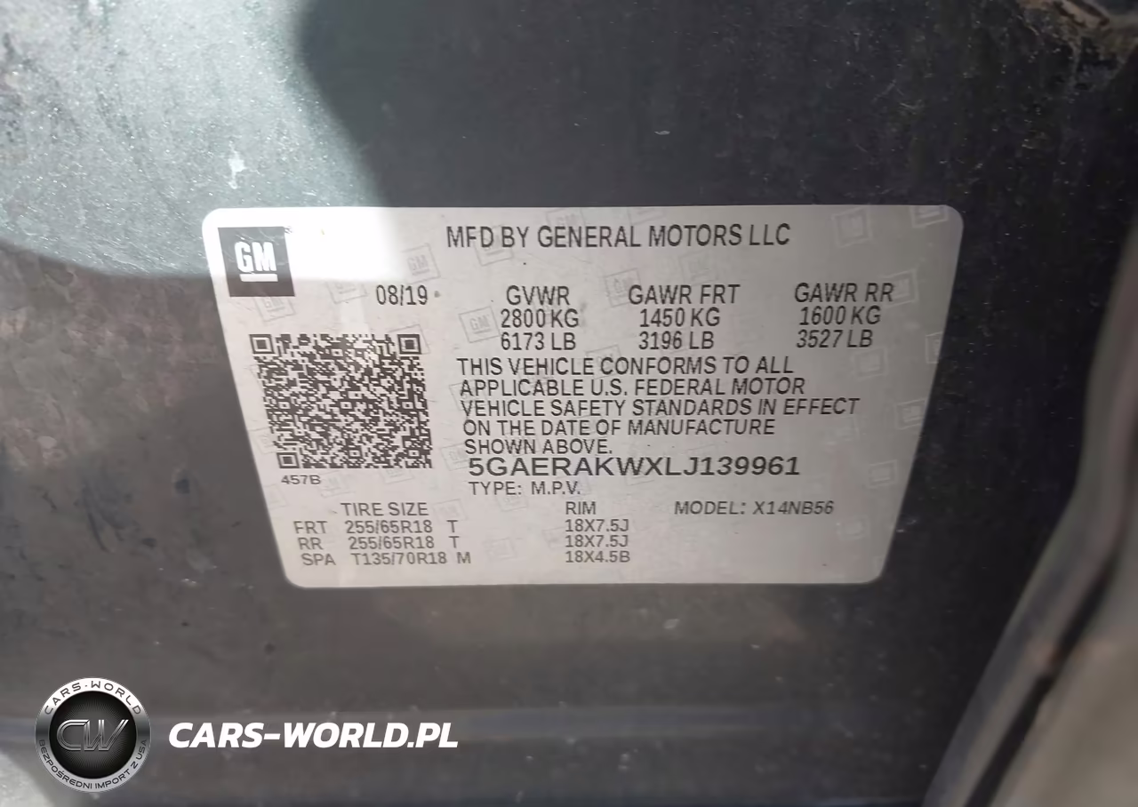 2020 Buick Enclave Fwd Preferred VIN:5GAERAKWXLJ139961 - 9