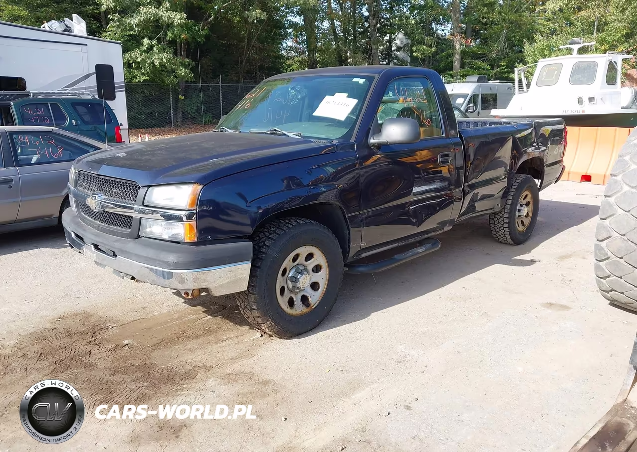 2005 Chevrolet Silverado 1500 Work Truck VIN:1GCEK14V95Z222700 - 2