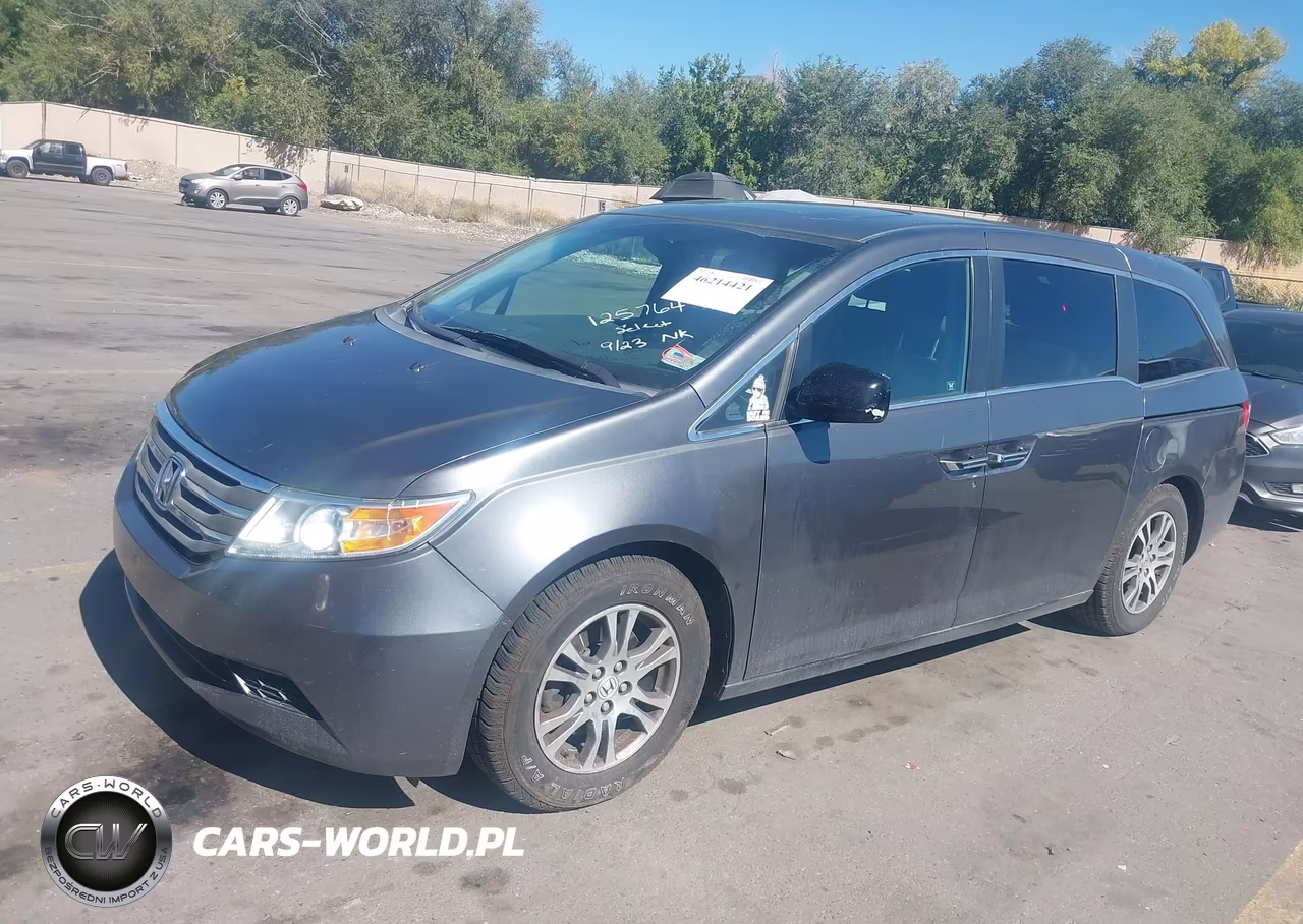 2012 Honda Odyssey Ex-L VIN:5FNRL5H65CB125764 - 2