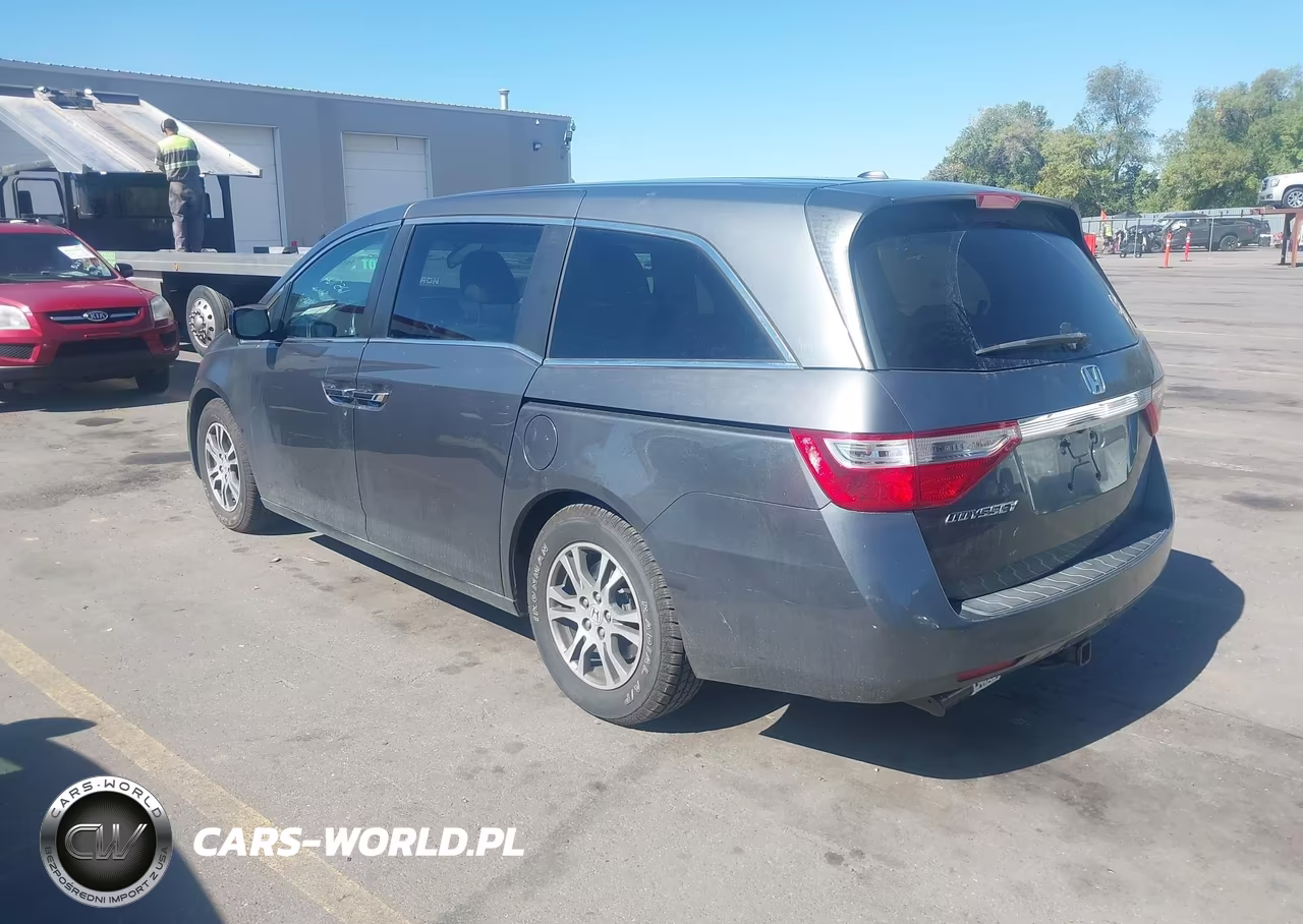 2012 Honda Odyssey Ex-L VIN:5FNRL5H65CB125764 - 3